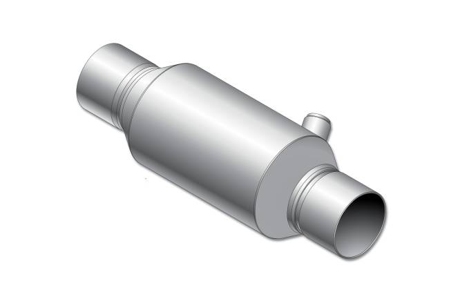 R-CAT - R-CAT - 3105 Series 3 Federal EPA-Compliant Catalytic Converter 4.0” Spun Body 13.0” Length - 2.25" In/Out - Image 1