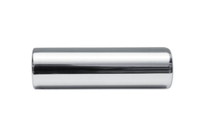 Street Style - Street Style - SS2527590 Polished Stainless Single Wall Exhaust Tip - 2.75" Straight Cut Rolled Edge Outlet / 2.5" Inlet / 9.0" Length - Image 2