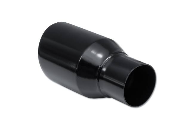 Street Style - Street Style - SS2253570BLK Black Powder Coat Double Wall Exhaust Tip - 3.5" Angle Cut Outlet / 2.25" Inlet / 7.0" Length - Image 3