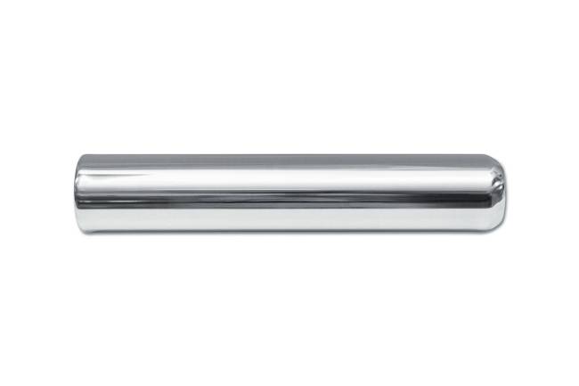 Street Style - Street Style - SS243016RPL Polished Stainless Single Wall Exhaust Tip - 3.0" Straight Cut Rolled Edge Outlet / 2.25" Inlet / 16.0" Length - Image 2