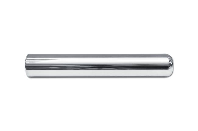 Street Style - Street Style - SS243018RPL Polished Stainless Single Wall Exhaust Tip - 3.0" Straight Cut Rolled Edge Outlet / 2.25" Inlet / 18.0" Length - Image 2