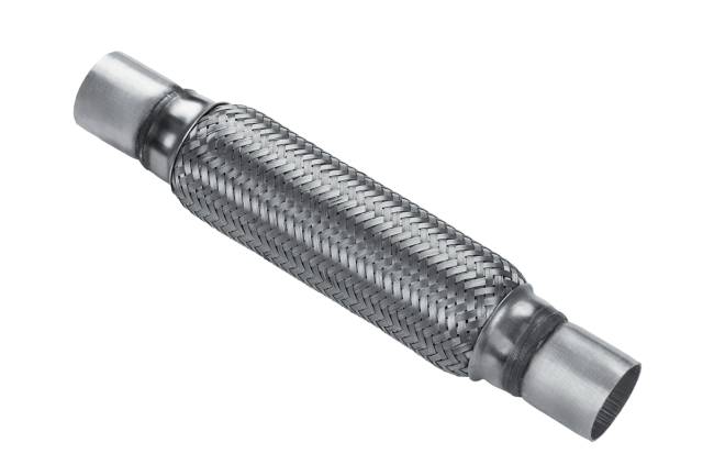 Street Armor - Street Armor - SA20010N Flex Tube With Necks - 2.0" Diameter / 14.0" Overall Length - Image 1