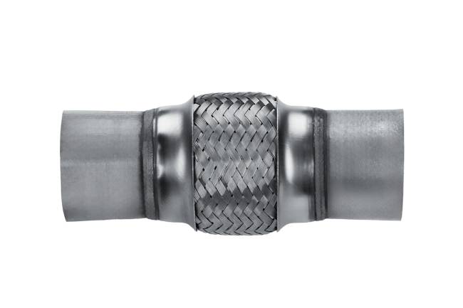 Street Armor - Street Armor - SA25004N Flex Tube With Necks - 2.5" Diameter / 8.0" Overall Length - Image 1