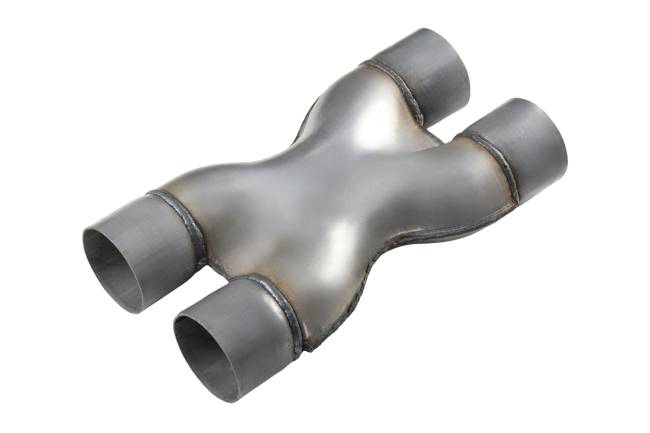 Street Armor - Street Armor - SA149A Aluminized Steel X-Pipe - 2.5" In / 2.5" Out - Image 1