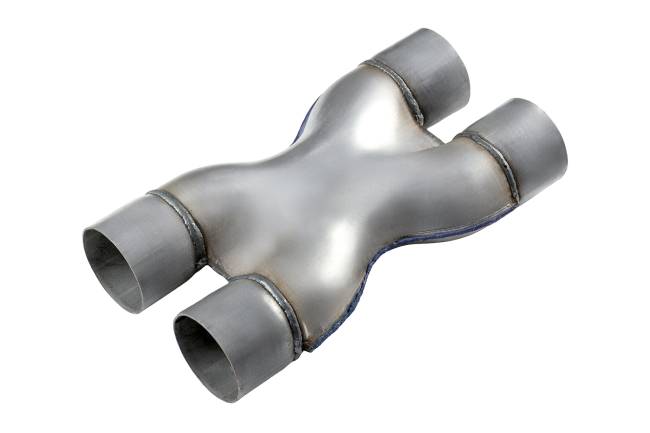 Street Armor - Street Armor - SAS149A Stainless Steel X-Pipe - 2.5" In / 2.5" Out - Image 1