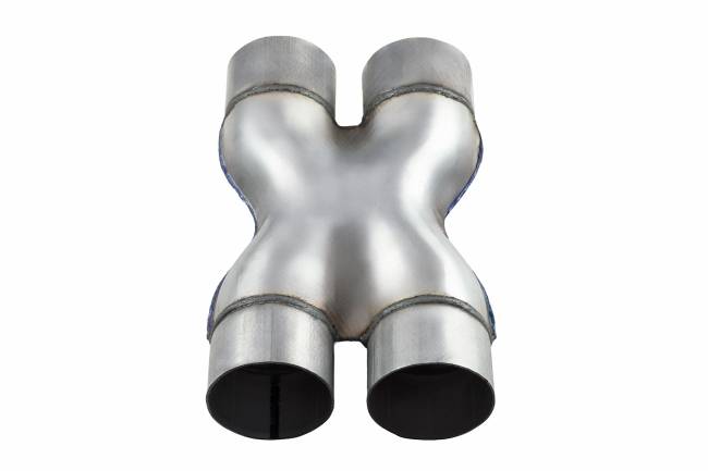 Street Armor - Street Armor - SAS149B Stainless Steel X-Pipe - 3.0" In / 3.0" Out - Image 2