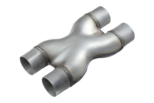 Street Armor - Street Armor - SAS149 Stainless Steel X-Pipe - 2.25" In / 2.25" Out - Image 1