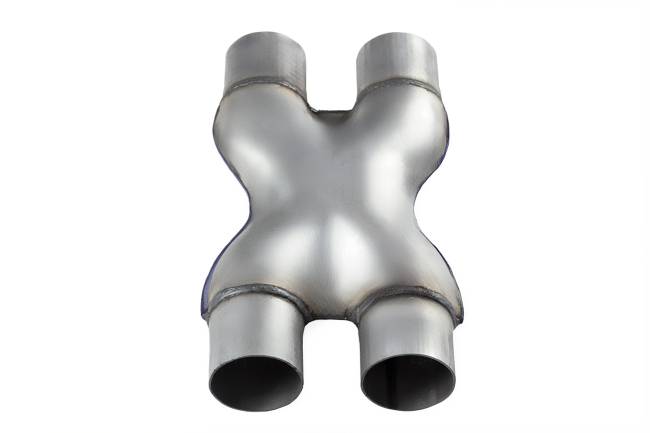 Street Armor - Street Armor - SAS149 Stainless Steel X-Pipe - 2.25" In / 2.25" Out - Image 2