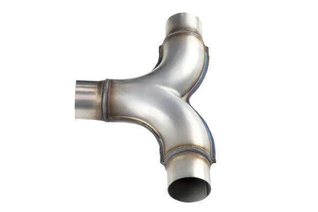 Street Armor - Street Armor - ST225 Stainless Steel T-Pipe - 2.25" In/Out - Image 3