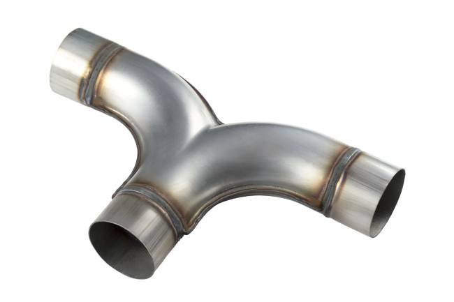 Street Armor - Street Armor - ST250 Stainless Steel T-Pipe - 2.5" In/Out - Image 1